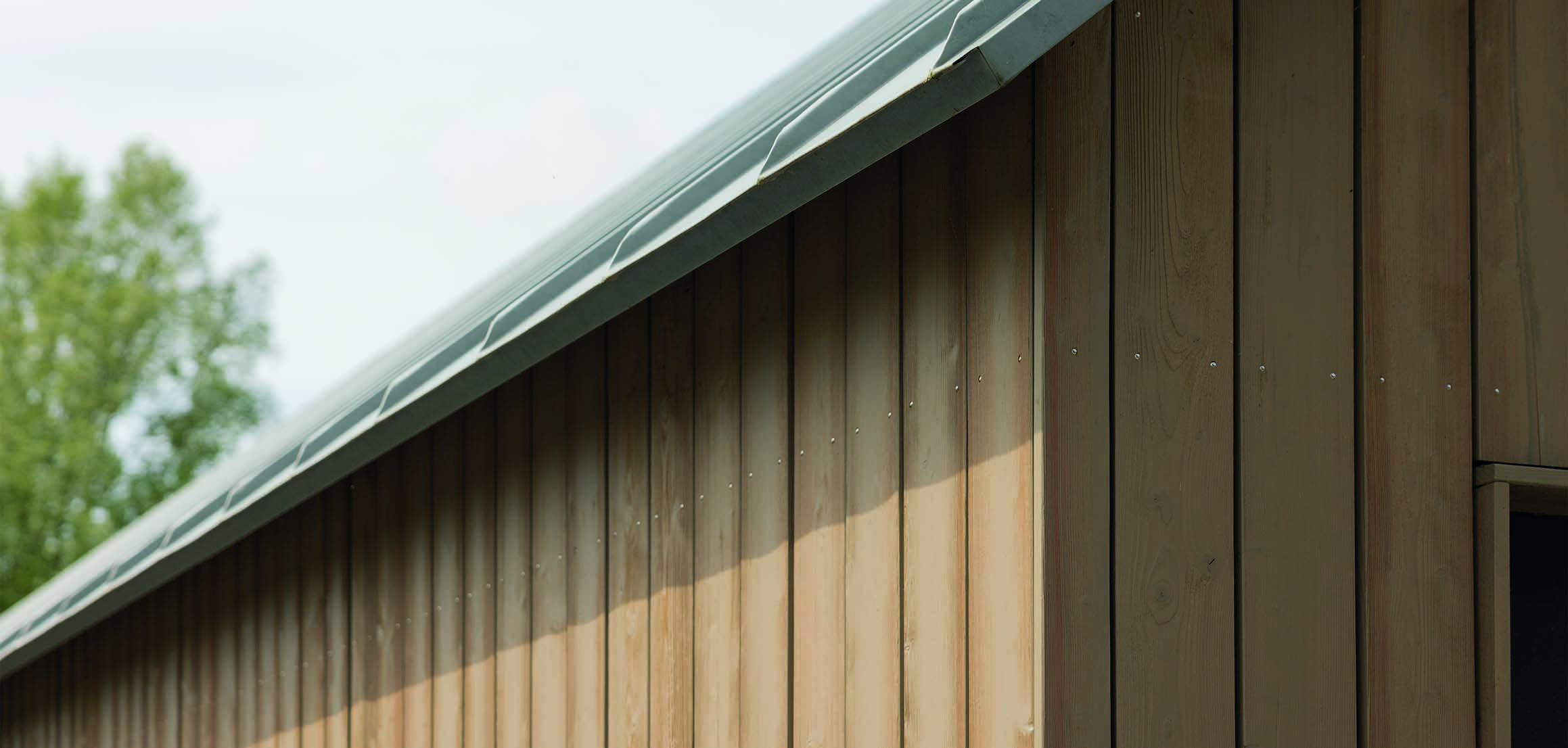 Verticale houten gevelbekleding in Oud-Beijerland